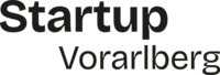 Schriftzug Logo von der Startup Vorarlberg GmbH