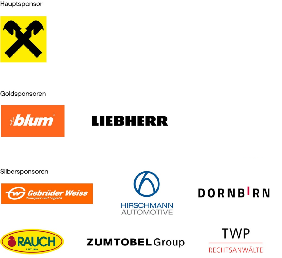 9. Business Summit an der FHV - Sponsoren  | © FHV 