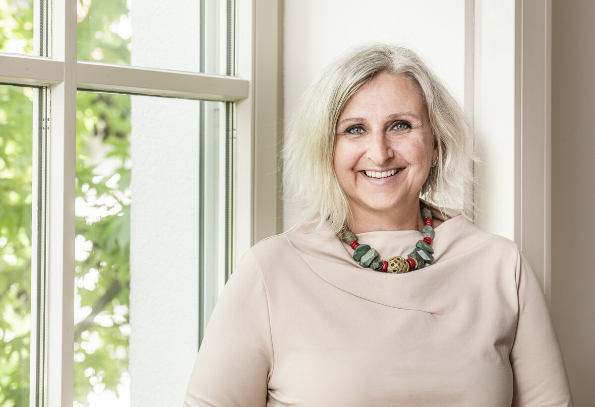 Speaker Ulrike Rinderer at the Check it out. | © Ulrike Rinderer