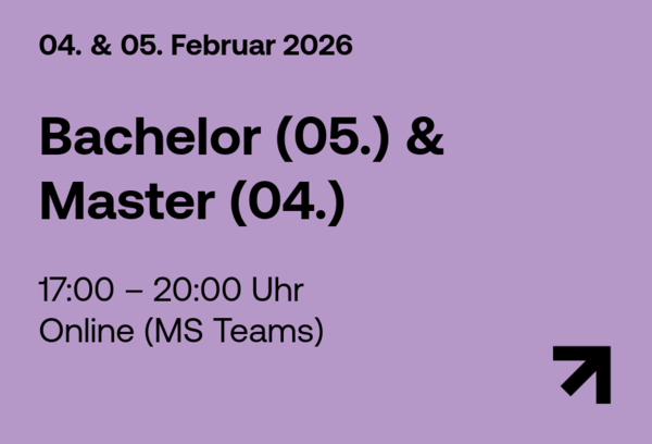 Info event card February 2026 | © FHV Info event card February 2026 | © FHV