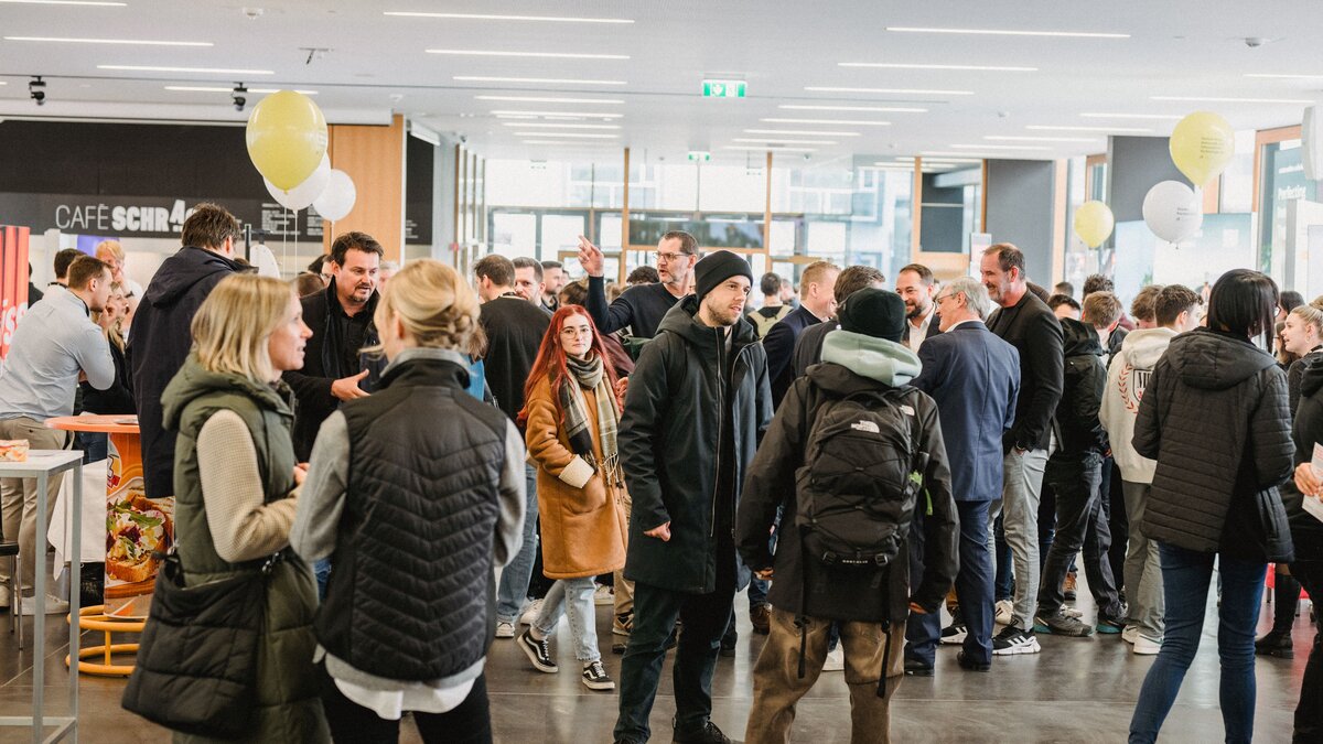 Der Andrang bei der 17. Austragung der Jobmesse Vorarlberg war groß. | © Riedmann