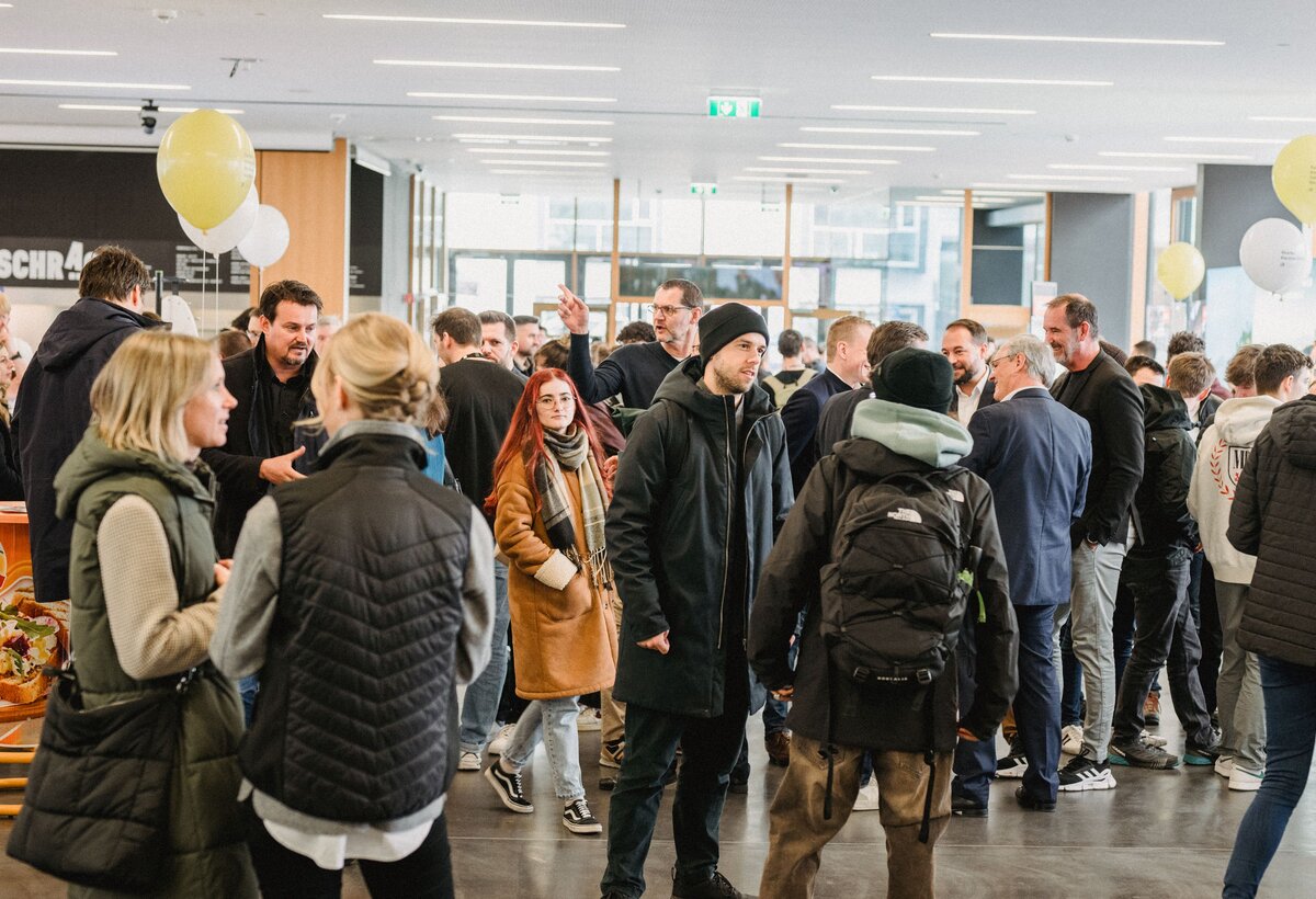 Der Andrang bei der 17. Austragung der Jobmesse Vorarlberg war groß. | © Riedmann