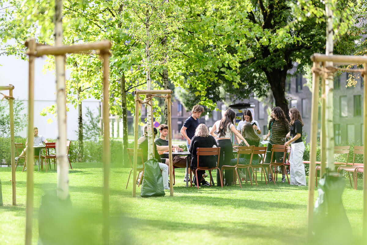 Kurze Pause vom Ready, Study, Go! Programm | © FHV / Matthias Rhomberg