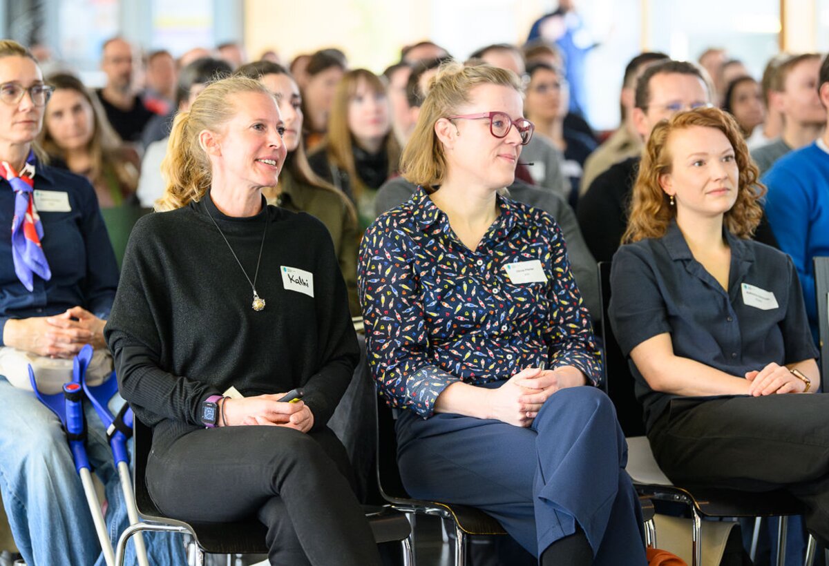 WiDS-Botschafterin Kathrin Plankensteiner auf der WiDS Konferenz 2025 an der FHV