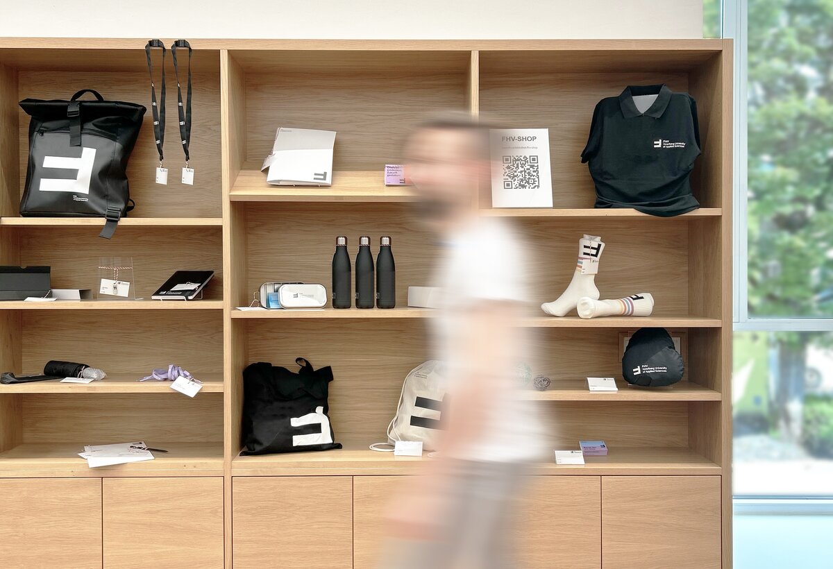 Werbemittel & Büroartikelshop der FHV | © FHV