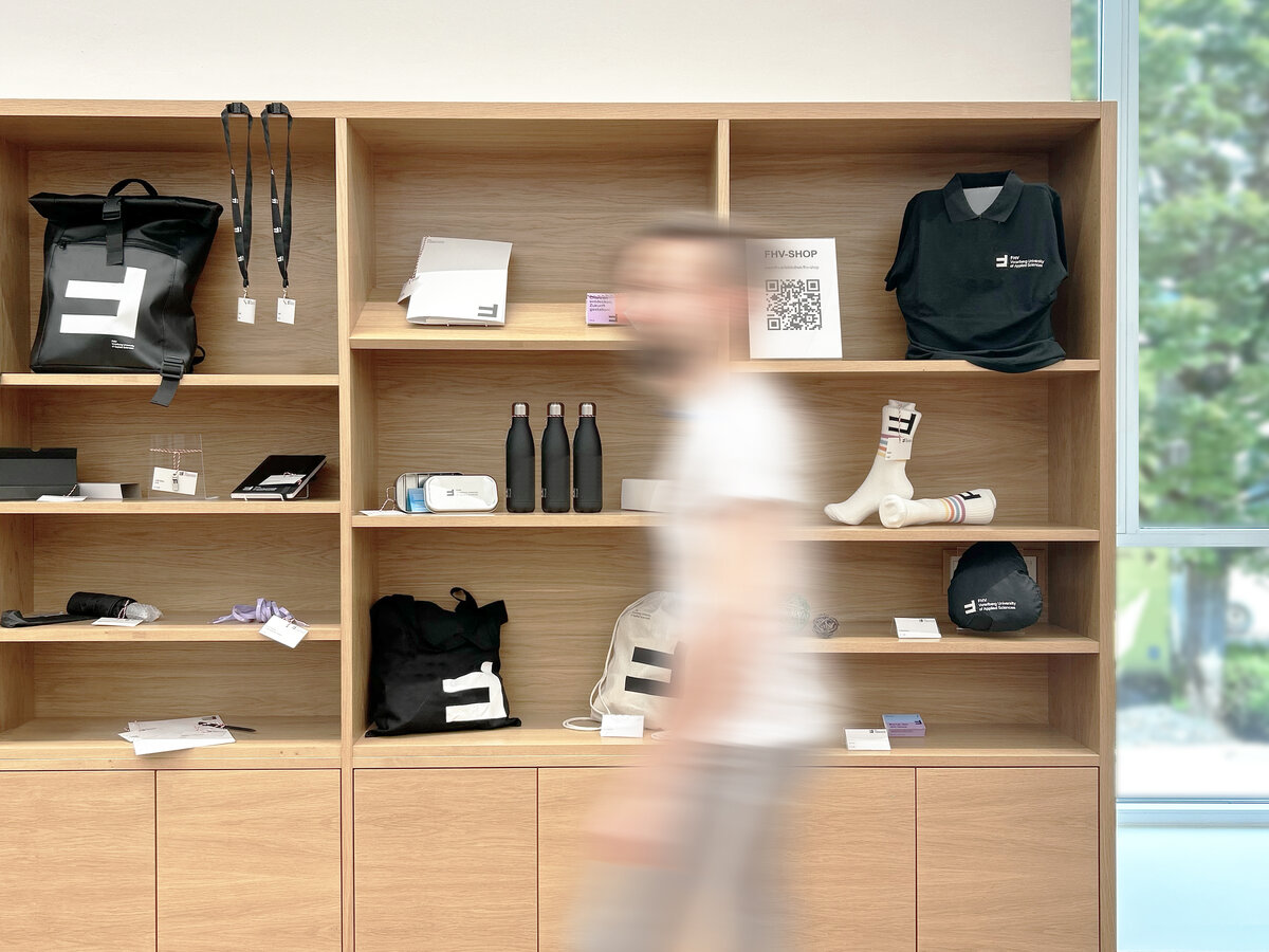Werbemittel & Büroartikelshop der FHV | © FHV