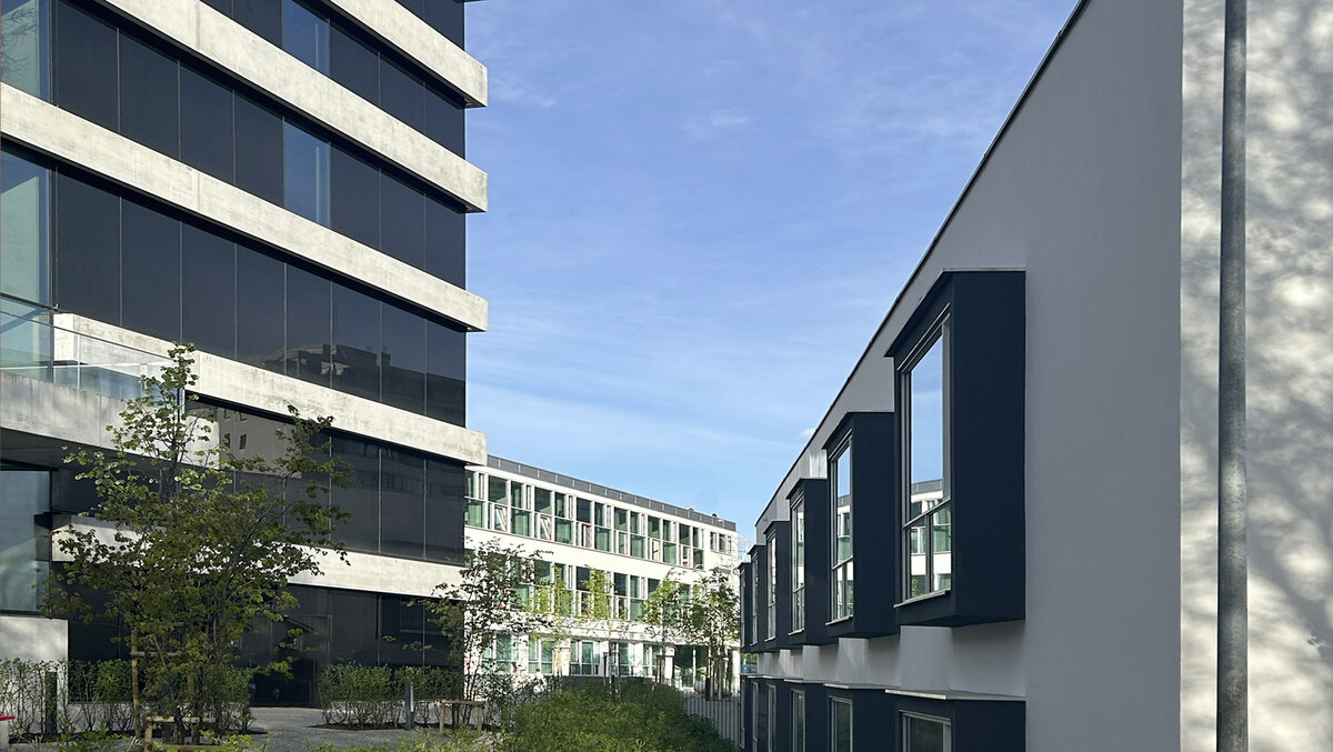 FHV Campus Gebäude G, D und C | © FHV