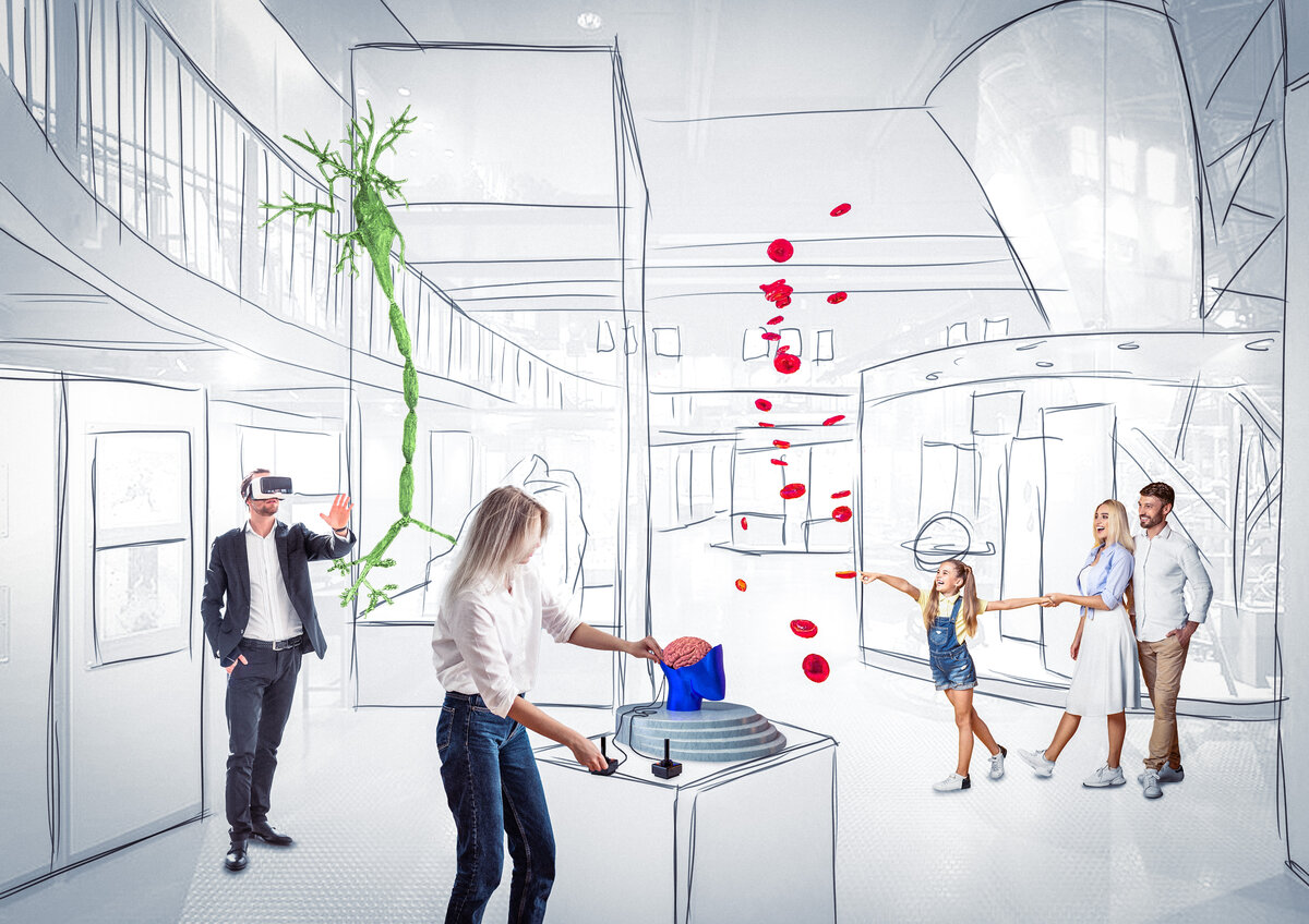 Sketches of a future museum | © FHV