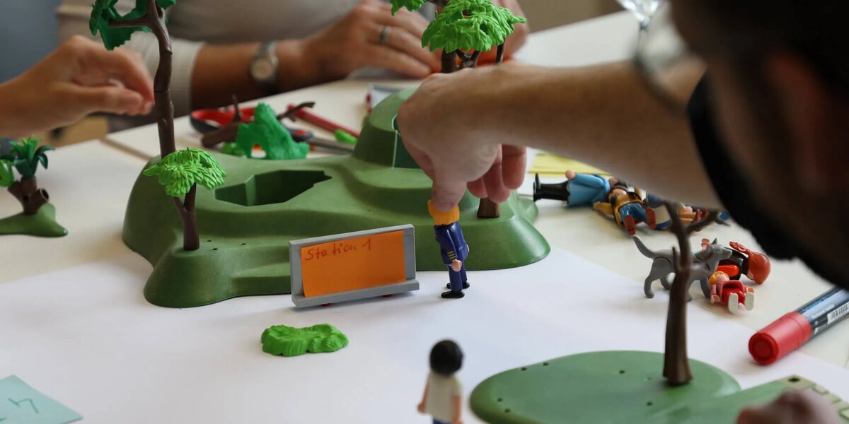 Analogue game Ars Electronica InterMedia Department of Design FHV | © FHV