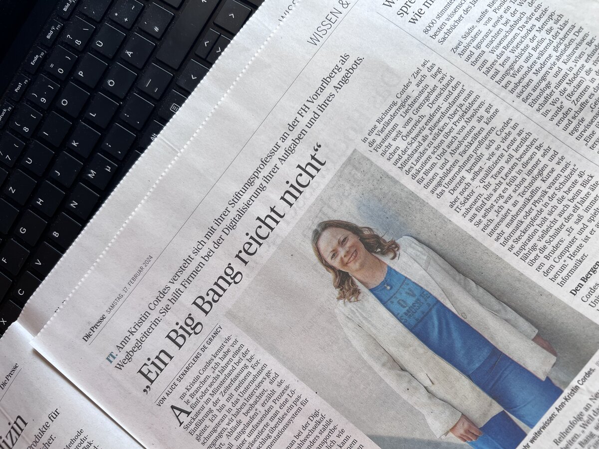 Pressebericht Ausschnitt | © FHV