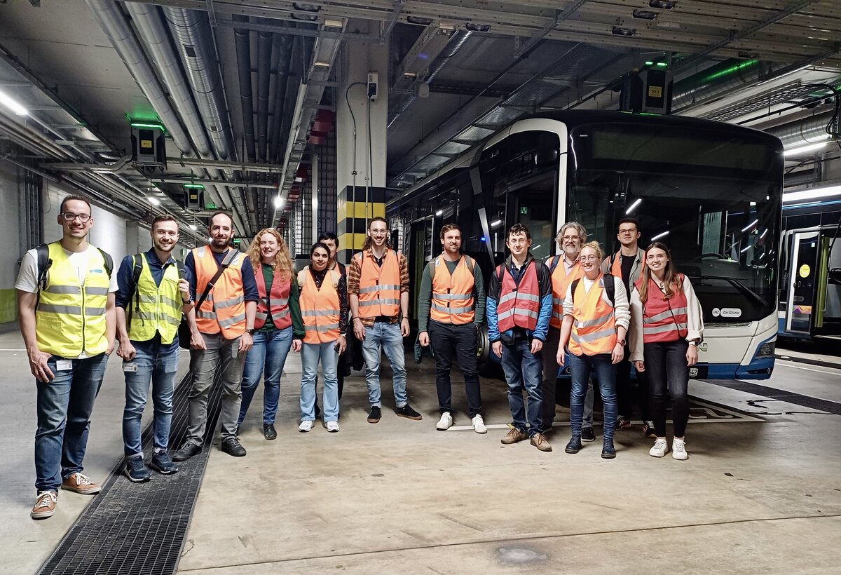 Bilateraler Austausch bei den Verkehrsbetrieben Zürich.