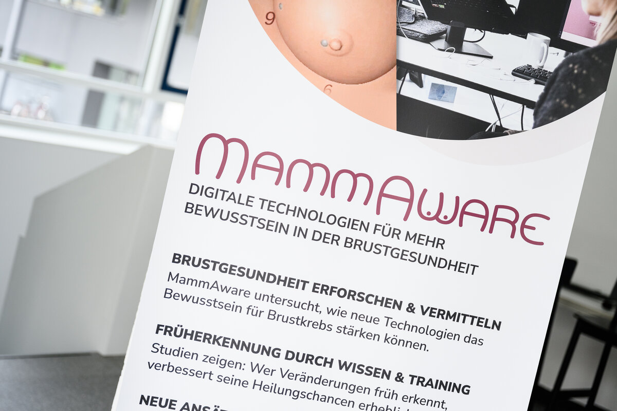 Informationsflyer MammAware | © FHV / Rhomberg