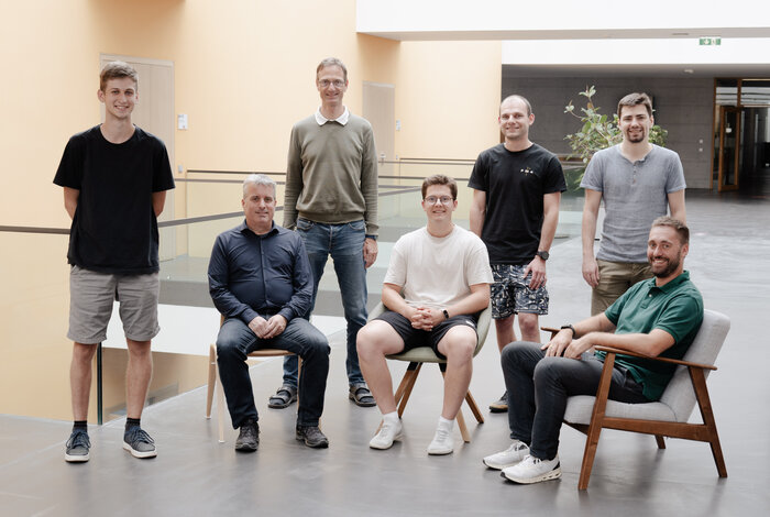 Team members of the Smart Engineering Technologies research group | © FHV