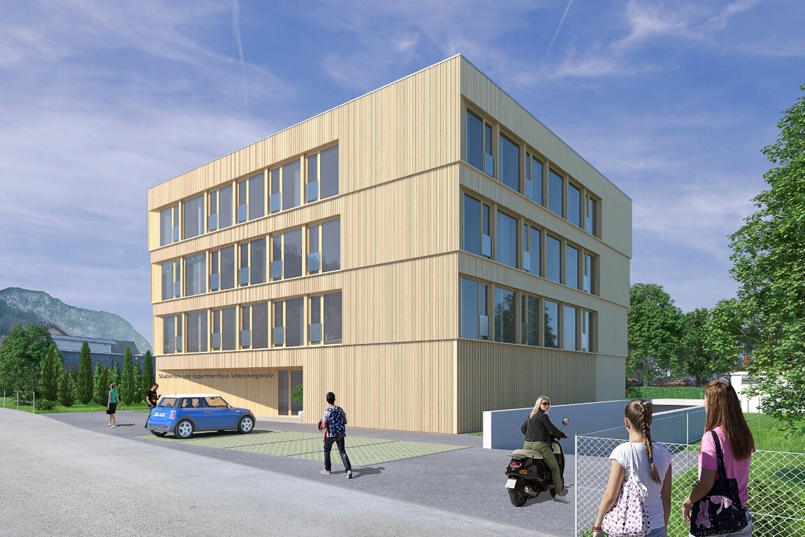 Student Dormitory Schlossbergstrasse | © Schadenbauer Projekt- und Quartierentwicklung