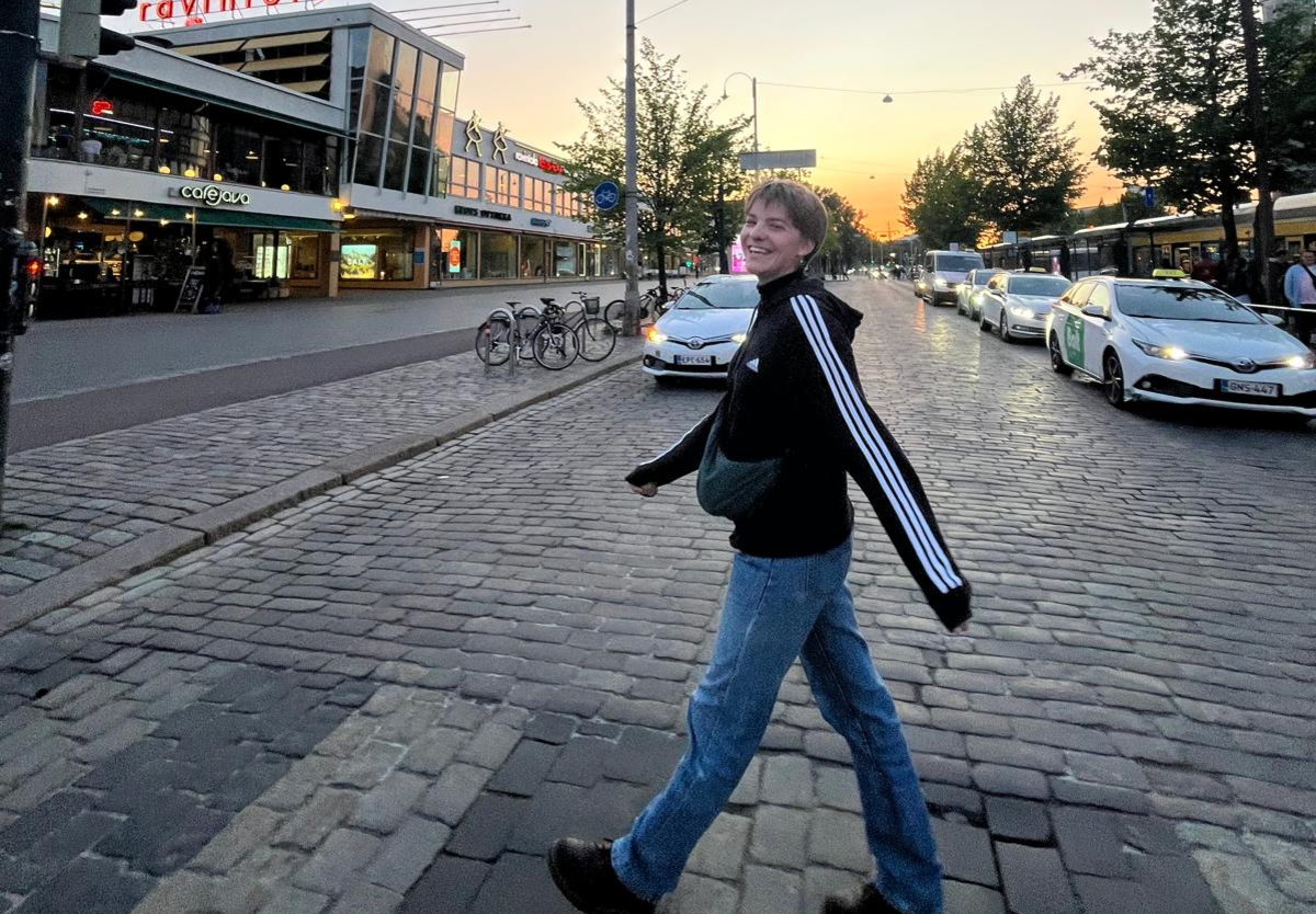 Mira schlendert über die Straßen von Finnland | © Privat