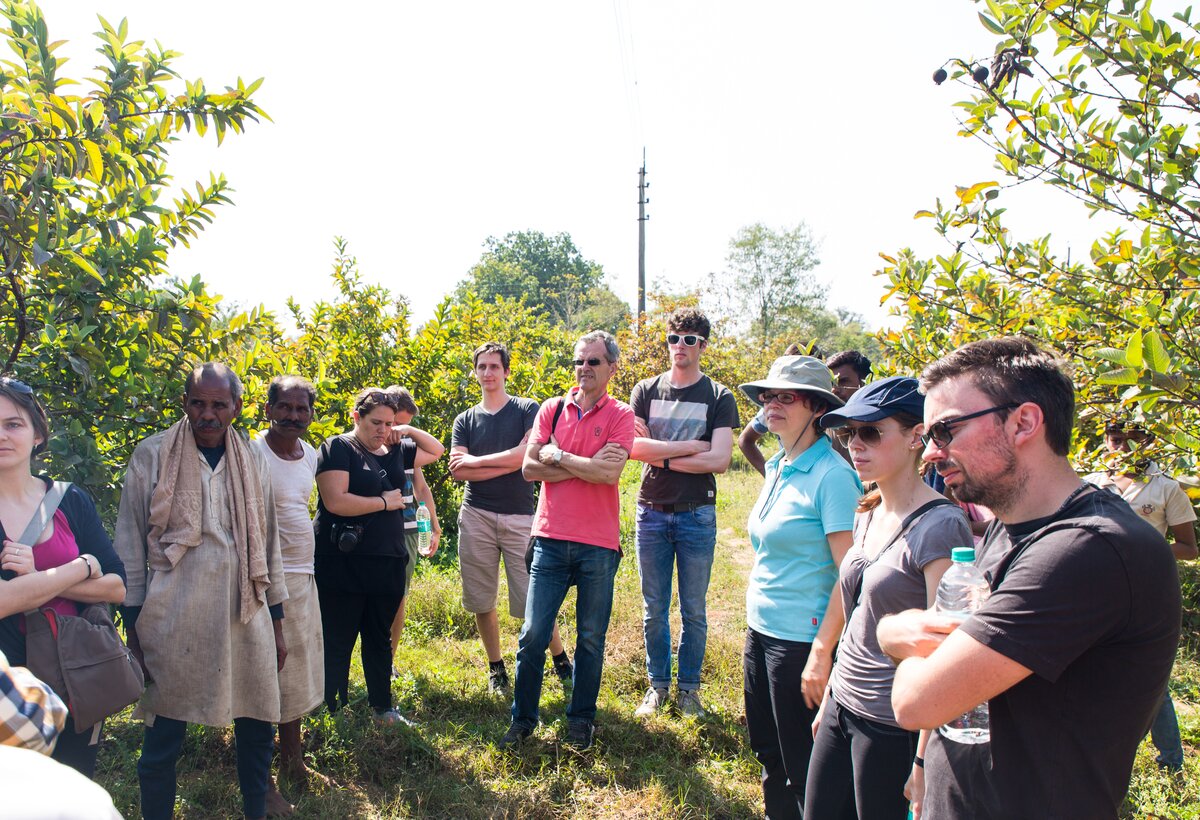 Studienreise Indien - Besuch Plantage | © Marc Rogenmoser