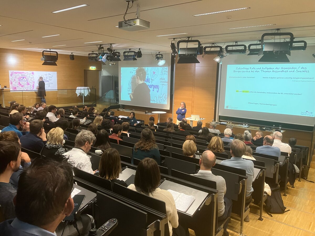 Zukunftsthema Soziale Nahversorgung an der FHV: Großes Interesse bei der Fachtagung | © fhv