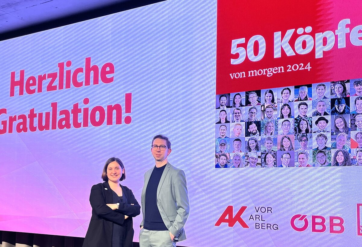 Marijana Milošević und Florian Buehler von VN-Jury für ihr Engagement ausgezeichnet