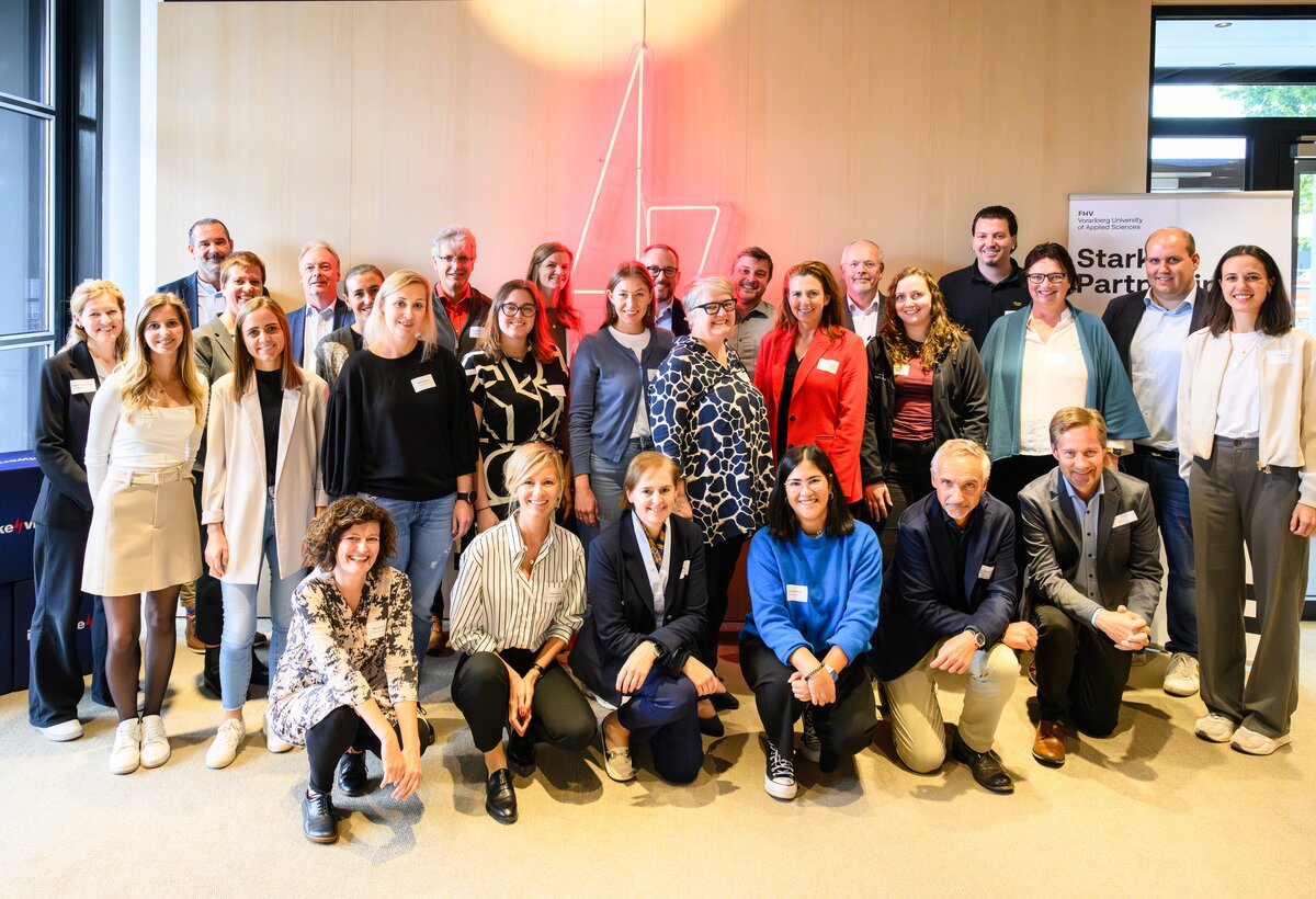 Beim Netzwerktreffen der Starken Partner:innen der FHV stand das Thema Zukunftskompetenzen im Vordergrund.
