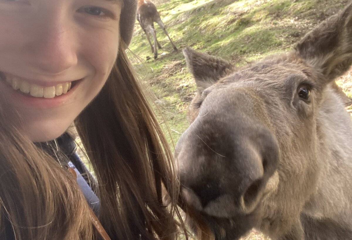 Theresa Aschaber also spent a semester abroad in Sweden.