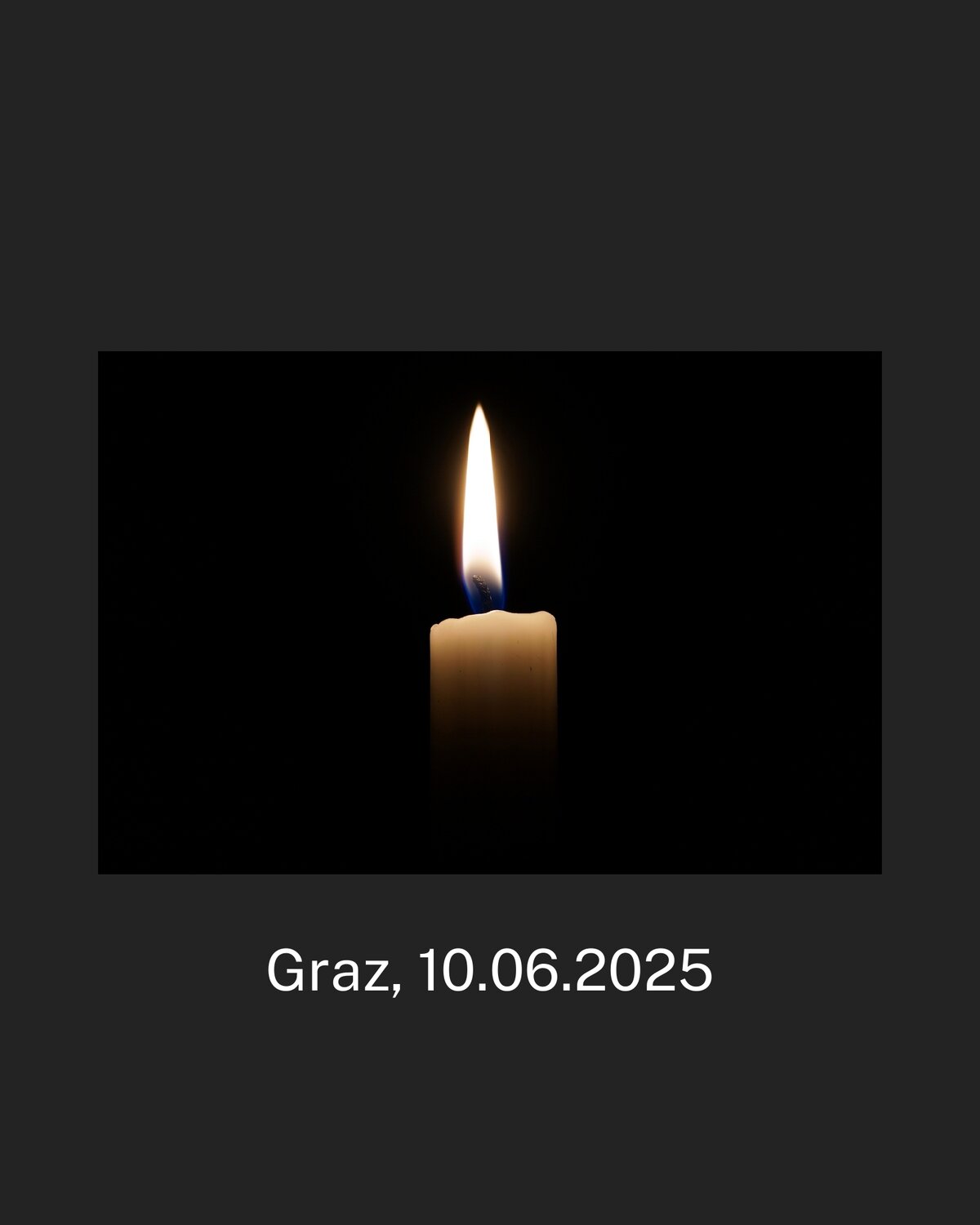 Innehalten für Graz