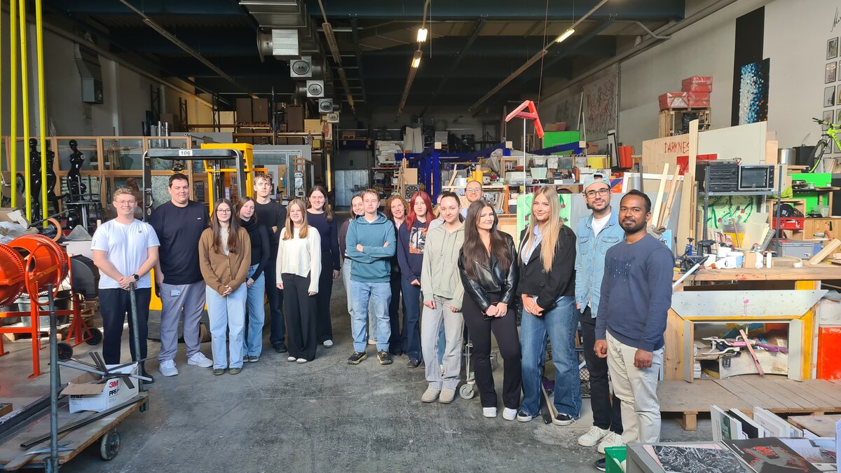 Gruppenbild der Teilnehmer Innothon mit HAK Feldkirch | © FHV