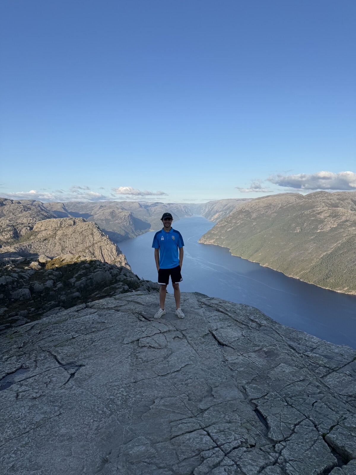 Nicolar Schmidle bei ein weiteren Auslandssemesterin Norwegen. | © Privat
