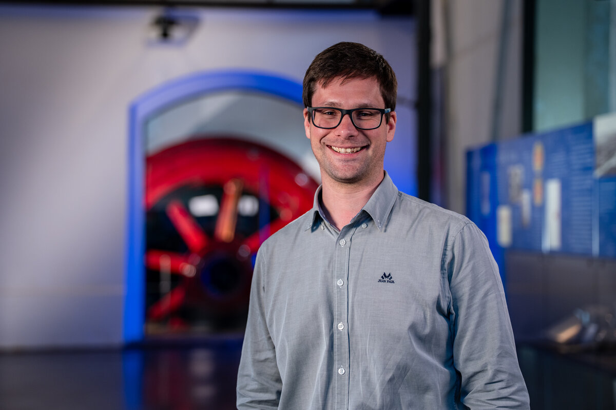 FHV-Alumnus Bernhard Fäßler, Innovation Manager bei illwerke vkw | © illwerke vkw