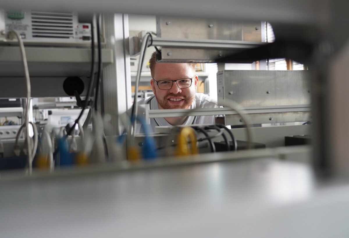 Während des Studiums Elektrotechnik Dual an der FHV hat Michael Geuze viele projektbezogene Arbeiten umgesetzt.