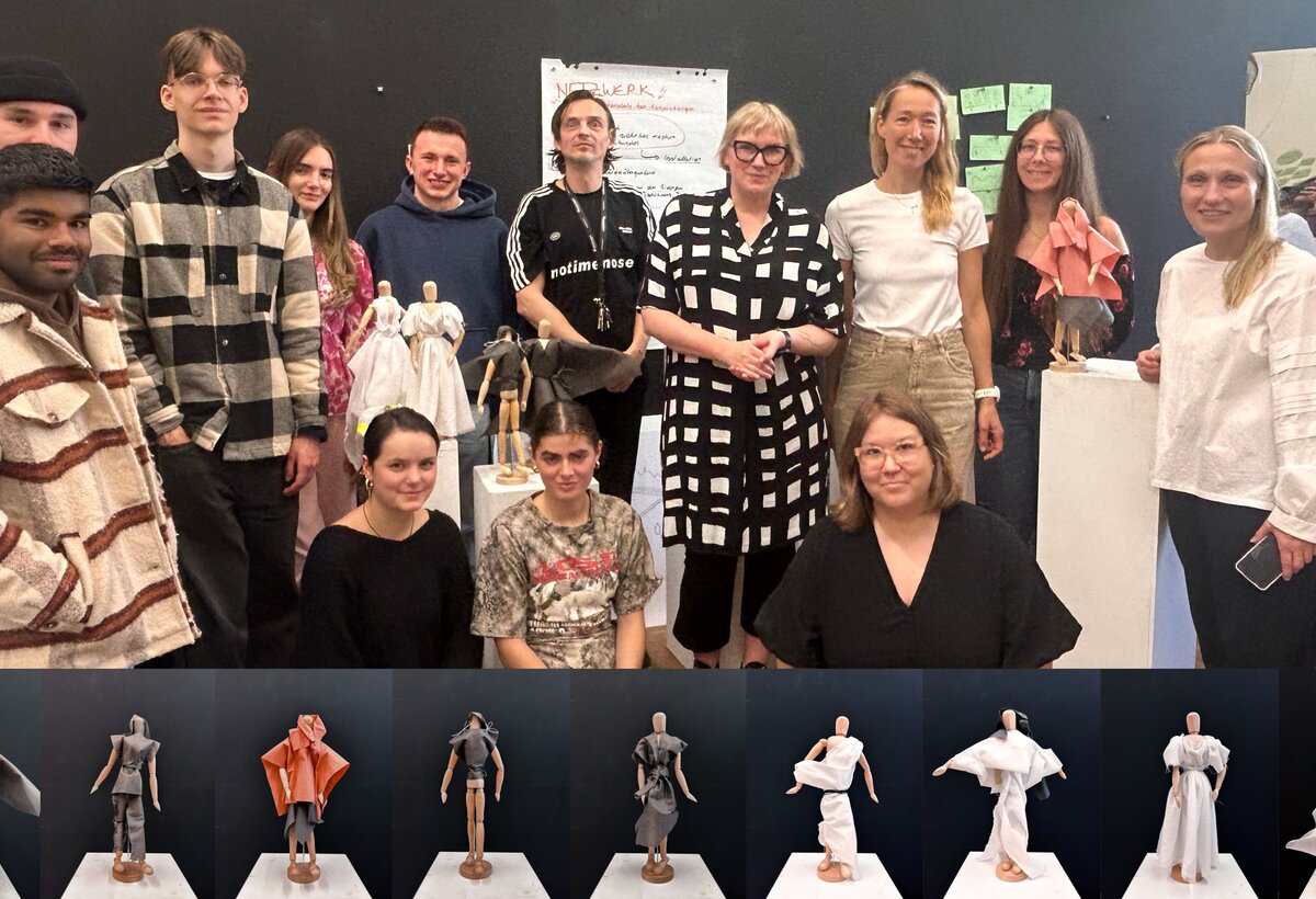 Die Kolleginnen von der HAMK und das Team des Fachbereichs Gestaltung sowie InterMedia-Studierenden an der FHV gestalteten das Programm.