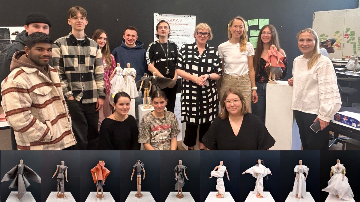 Die Kolleginnen von der HAMK und das Team des Fachbereichs Gestaltung sowie InterMedia-Studierenden an der FHV gestalteten das Programm. | © FHV