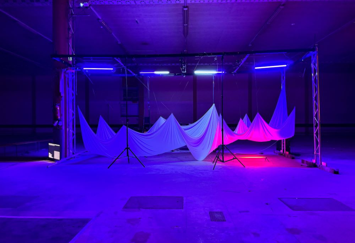 Berg-Installation bei der Design Challenge bei der illwerke AG