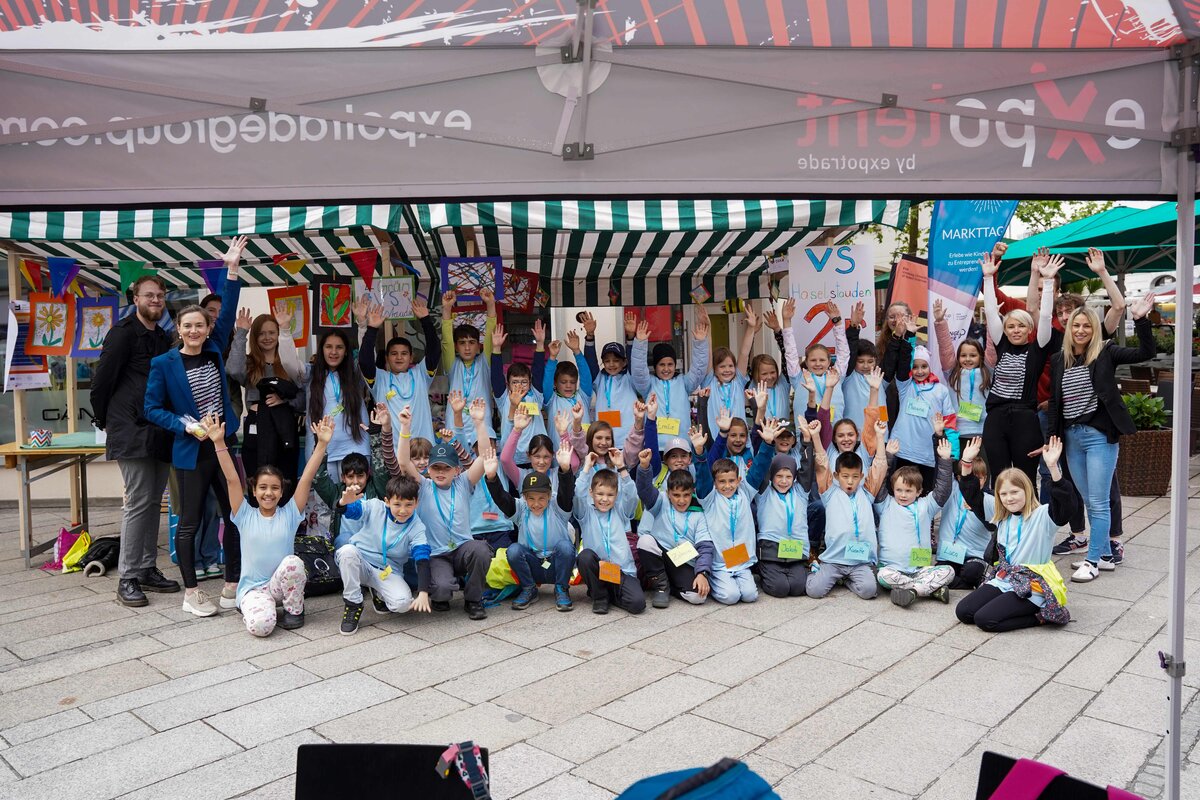 Die Stimmung am Marktplatz war hervorragend. | © FHV/7PRO.TV Medienproduktion