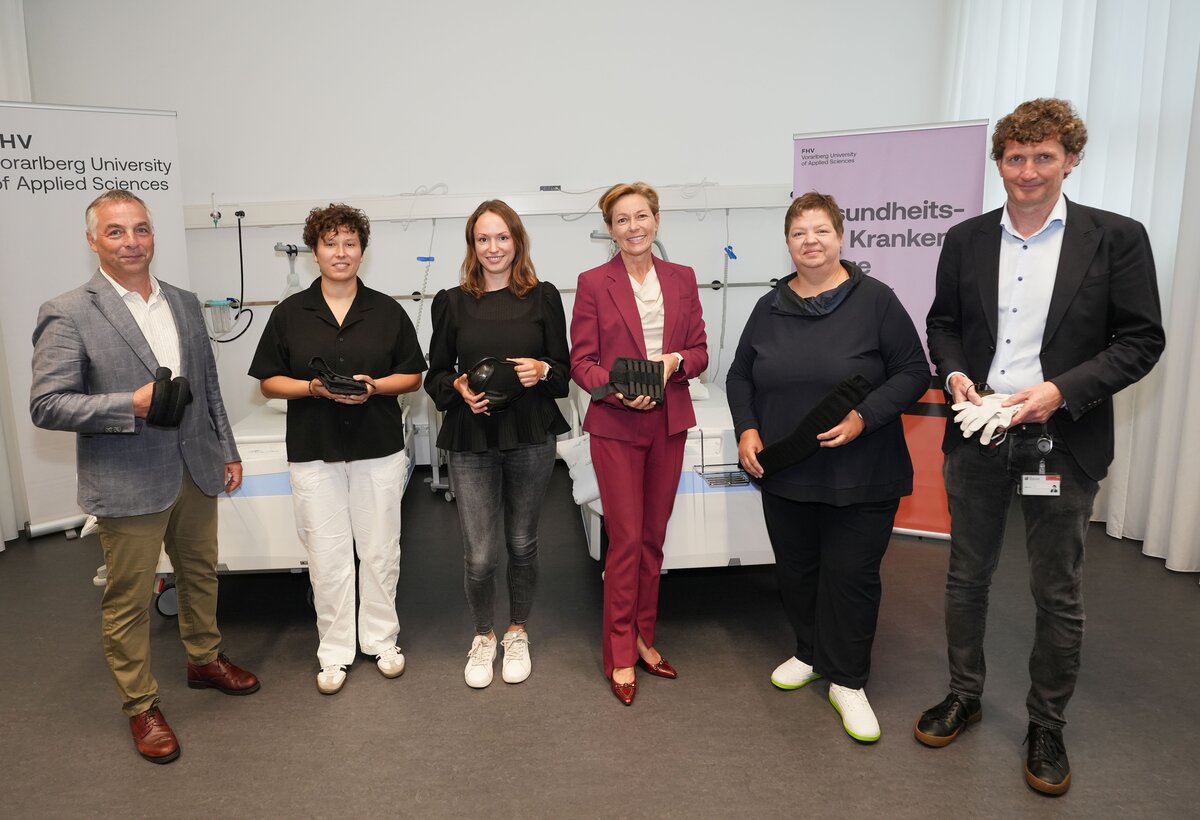 Gruppenbild der Teilnehmer Pressekonferenz: Zukunft Gesundheit | © Land Vorarlberg | 7PRO.TV