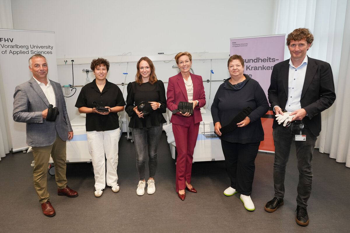 Gruppenbild der Teilnehmer Pressekonferenz: Zukunft Gesundheit | © Land Vorarlberg | 7PRO.TV