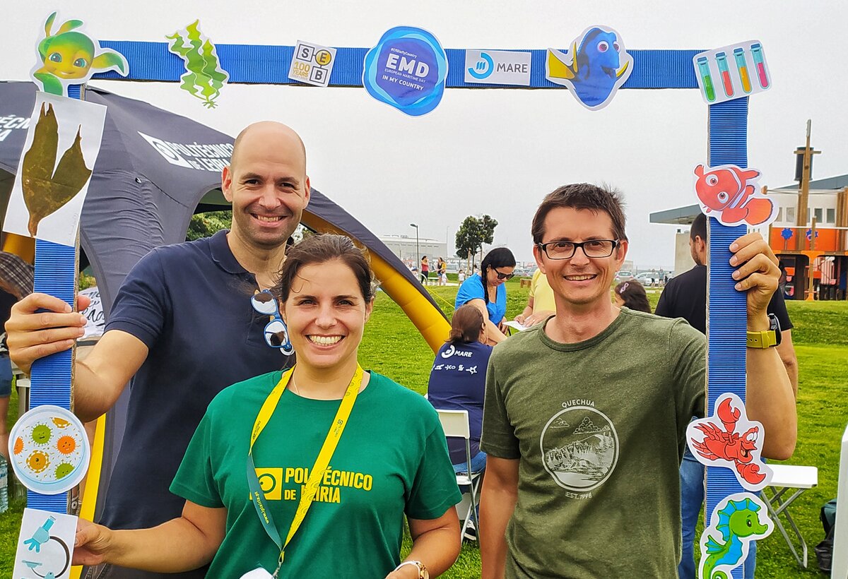 menschen im ziel