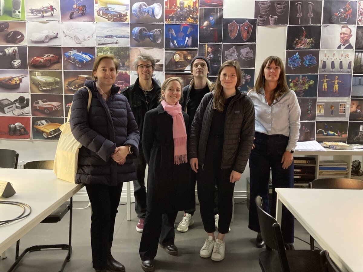 Die Vorarlberger Abordnung bei ihrem Besuch bei der HOWEST in Brügge. | © FHV