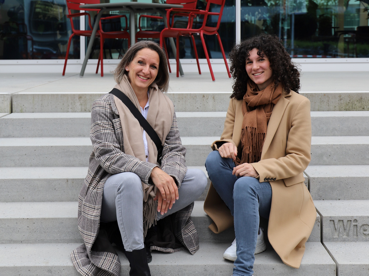 Anna Nardin und Mama Tatjana Nardin. | © FHV