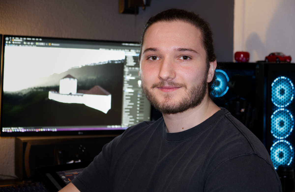 Portait des Studenten Martin Fleisch | © Privat