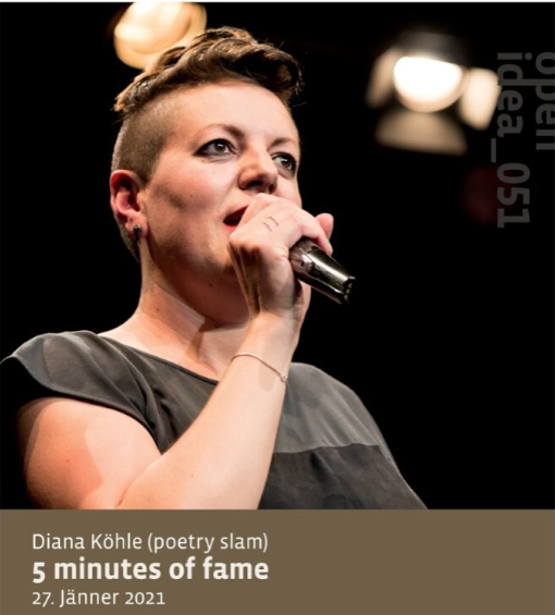 Portrait Diana Köhle | © Diana Köhle/ FHV/ Fachberich Gestaltung 