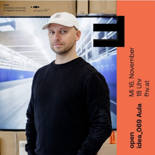 Portrait Julian Palacz | © Julian Palacz/ FHV/ Fachberich Gestaltung 