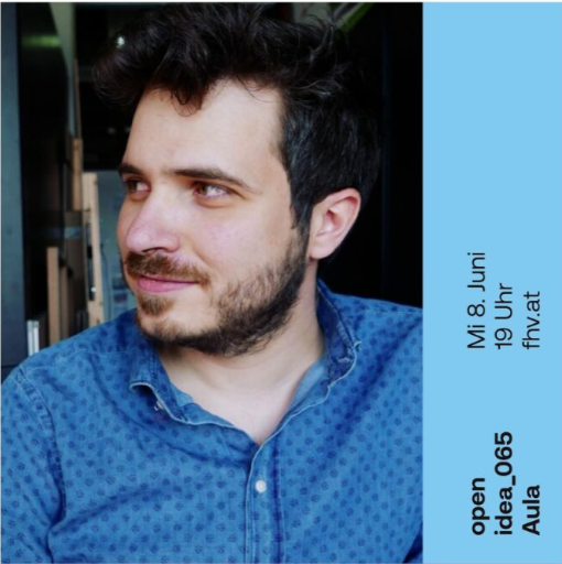 Portrait Giacomo Pala | © Giacomo Pala/ FHV/ Fachberich Gestaltung 