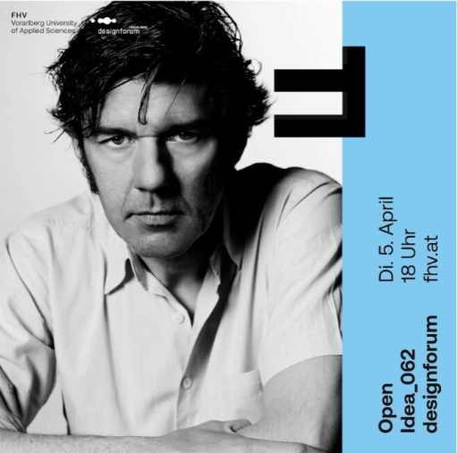 Portrait Stefan Sagmeister | © Stefan Sagmeister/ FHV/ Fachberich Gestaltung 