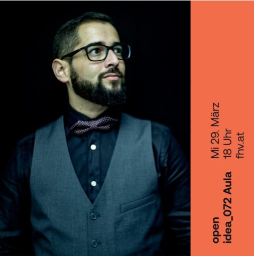 Portrait Marcelo Brites Pereira | © Marcelo Brites/ FHV/ Fachberich Gestaltung 