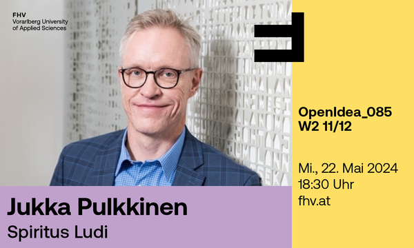 OpenIdea_085 mit Jukka Pulkkinen | © FHV