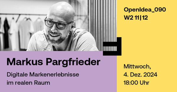 Portrait Markus Pragfrieder | © Markus Pargfrieder/ FHV/ Fachberich Gestaltung 