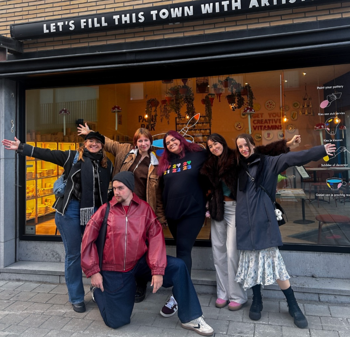 Gruppenfoto Studierende Intermedia | © © Fachbereich Gestaltung