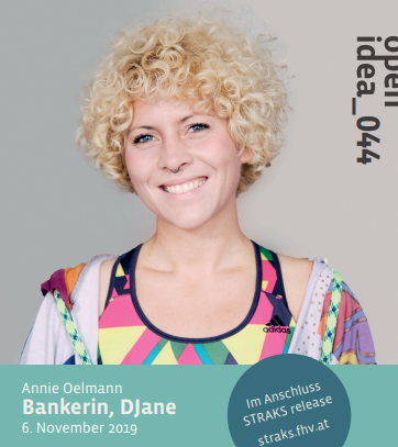 Portrait Annie Olemann | © Annie Oelmann | FHV | Fachbereich Gestaltung 
