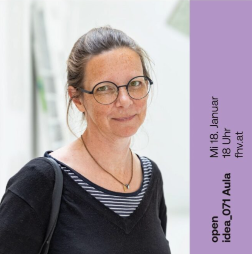 Portrait Gabi Hampson | © Gabi Hampson/ FHV/ Fachberich Gestaltung 